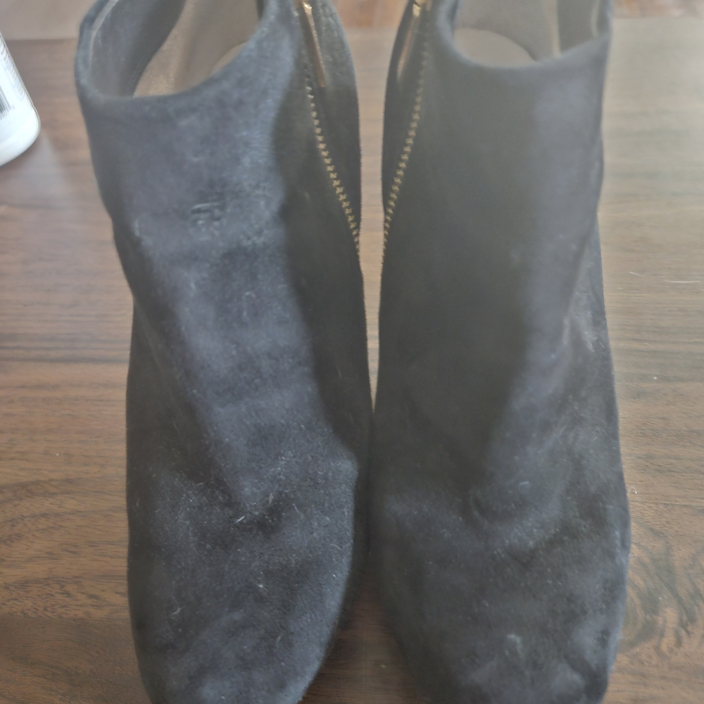 Michael Kors Black Suede Ankle Booties